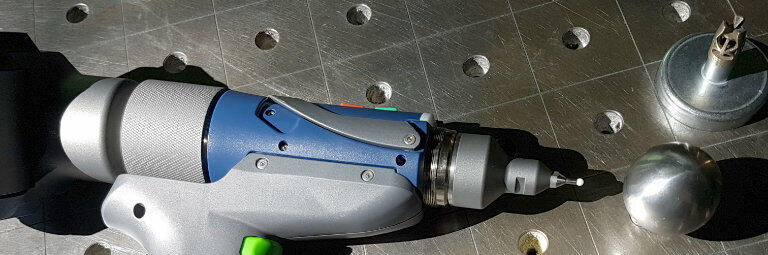 Messarm mit Kalibrierkonus designed by sigma3D