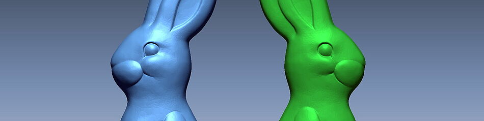 CAD-Modell vom Osterhasen