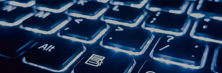 Kontakt sigma3D - beleuchtete Tastatur.