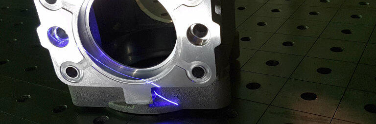 Objekt wird gescanned